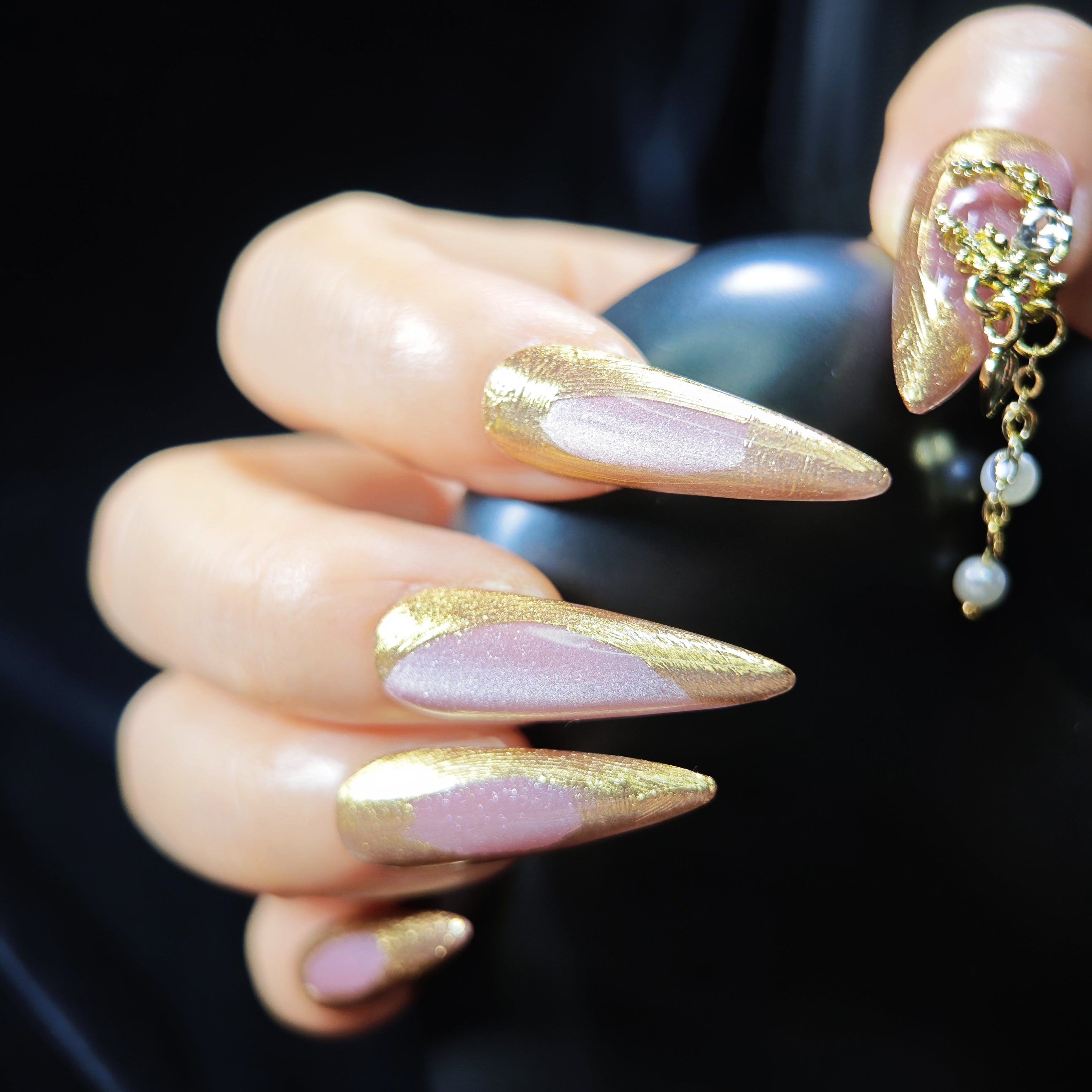 stunnails acrylic press on nails Stiletto The Rome