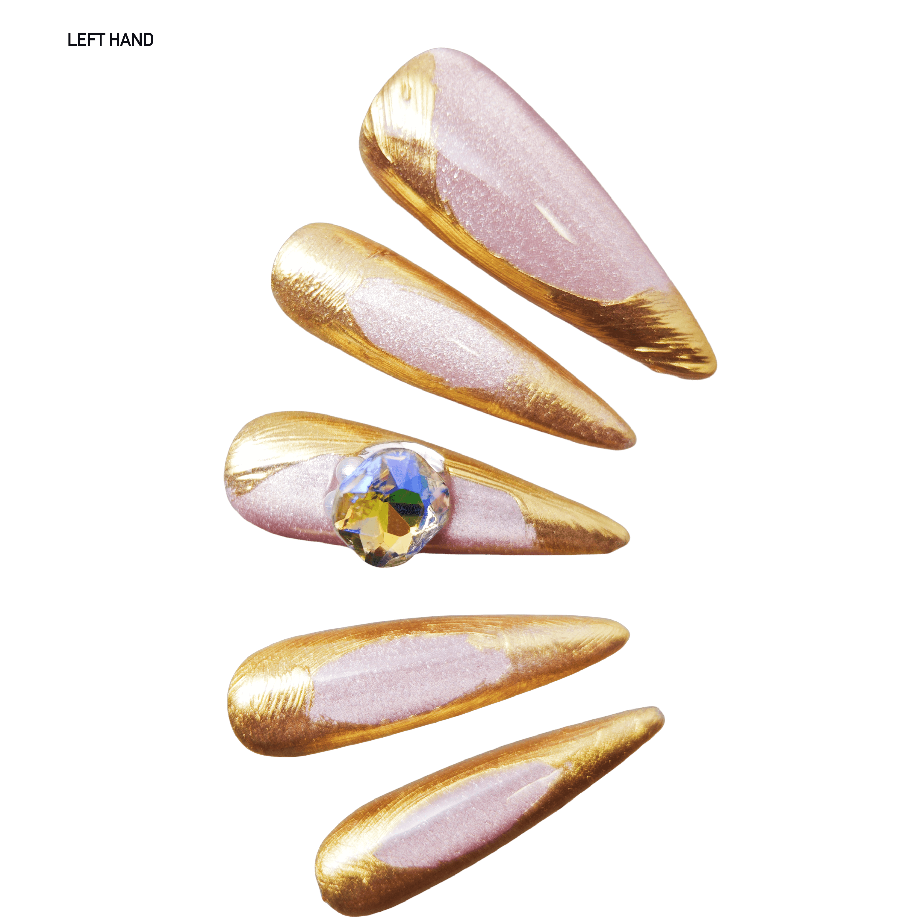 stunnails acrylic press on nails Stiletto The Rome