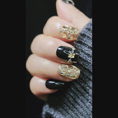 stunnails acrylic press on nails Coffin Be your own queen video 