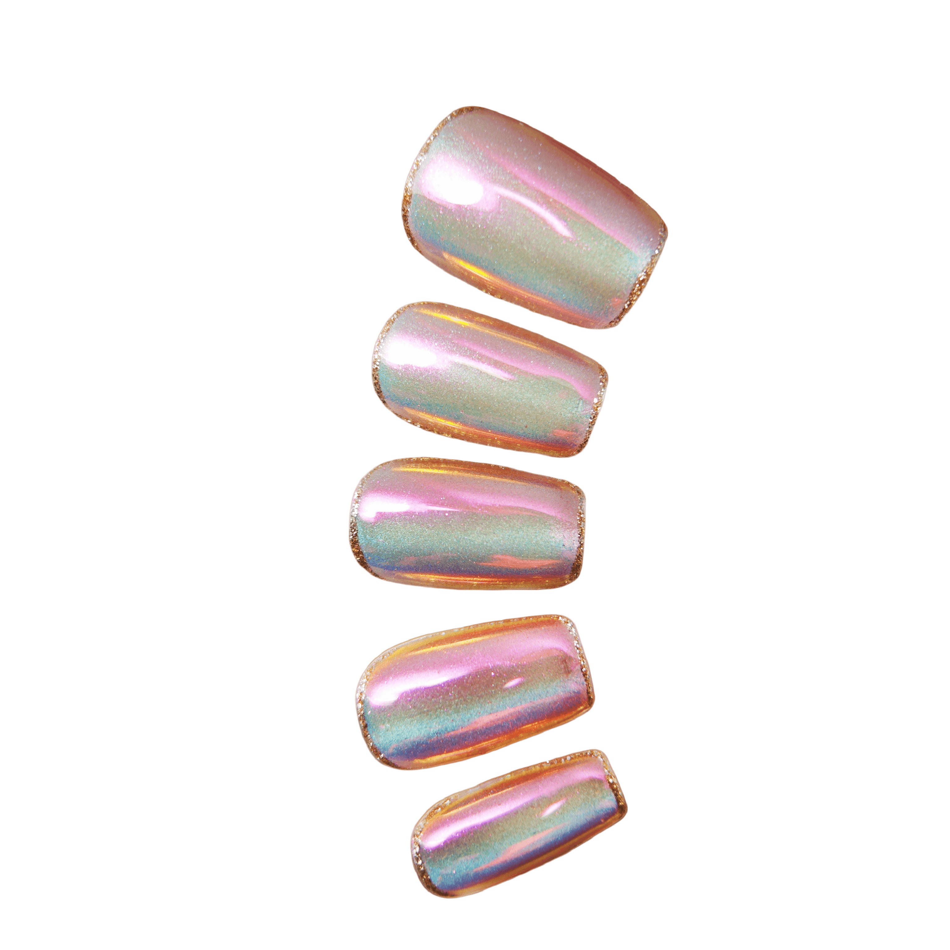 stunnails  acrylic press on nails Square Coffin Good Time
